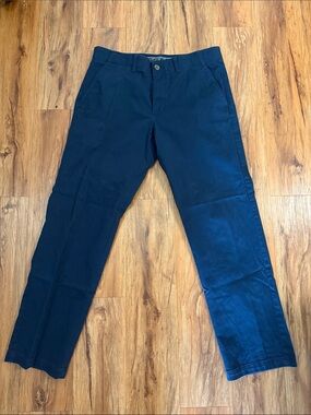 Haggar Navy Blue Men's Chino Pants